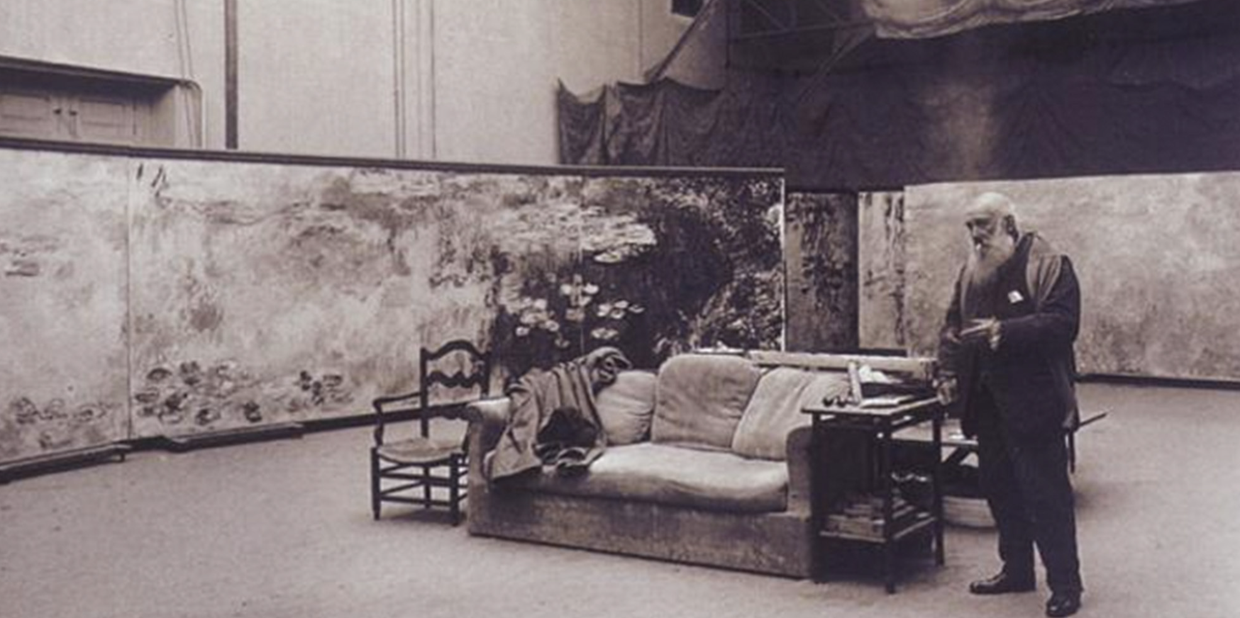 Claude Monet's studio