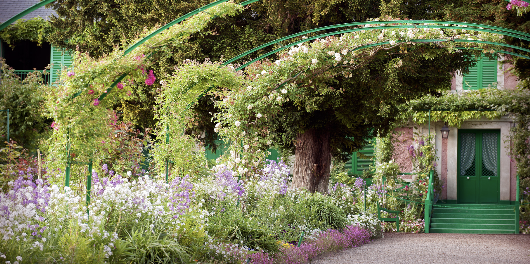 Claude Monet's garden