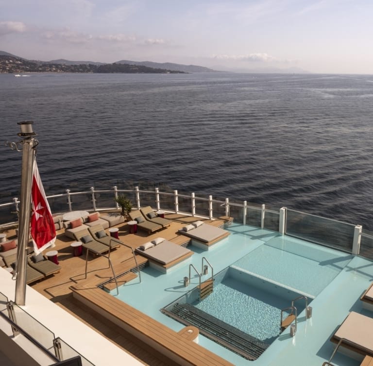 Ilma’s pool, The Ritz-Carlton Yacht Collection