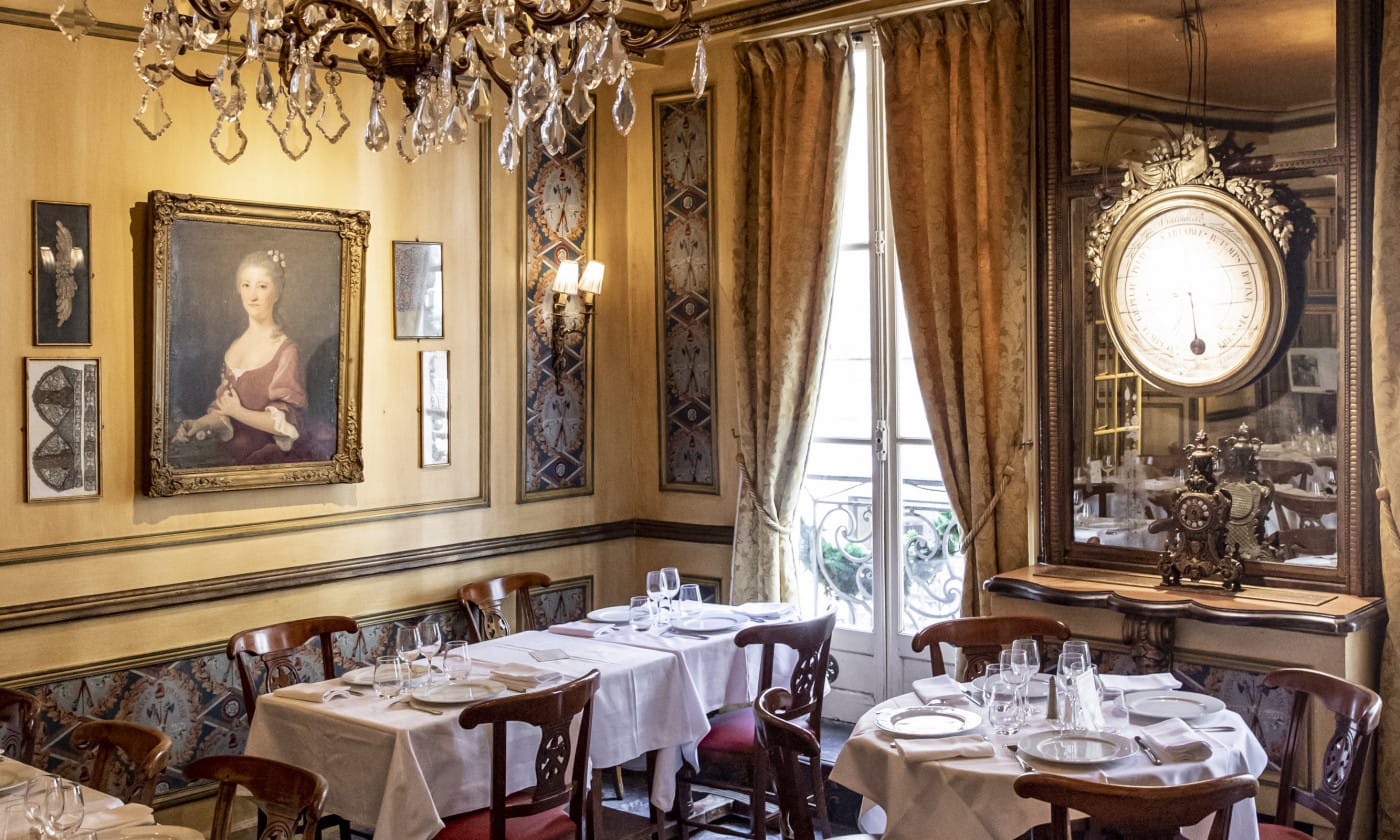 Le Procope, the oldest café in Paris