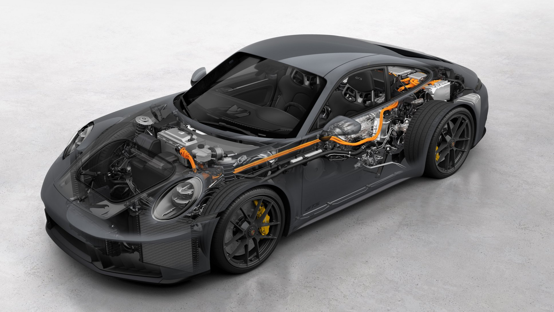 911 GTS - X-ray grafic