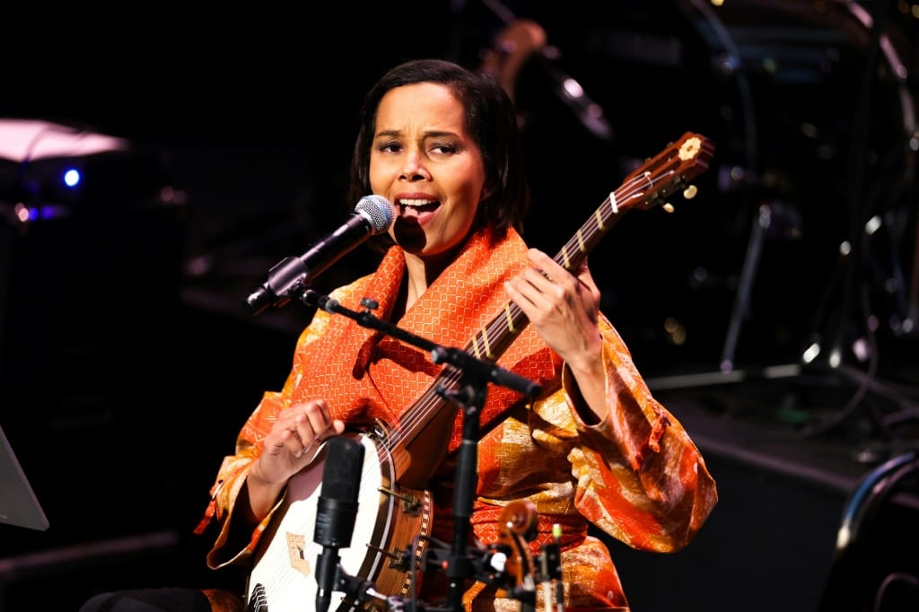 Rhiannon Giddens is the artistic director of the ensemble Silkroad