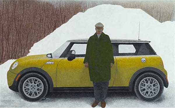 Artist and Car 2008, Alex Colville