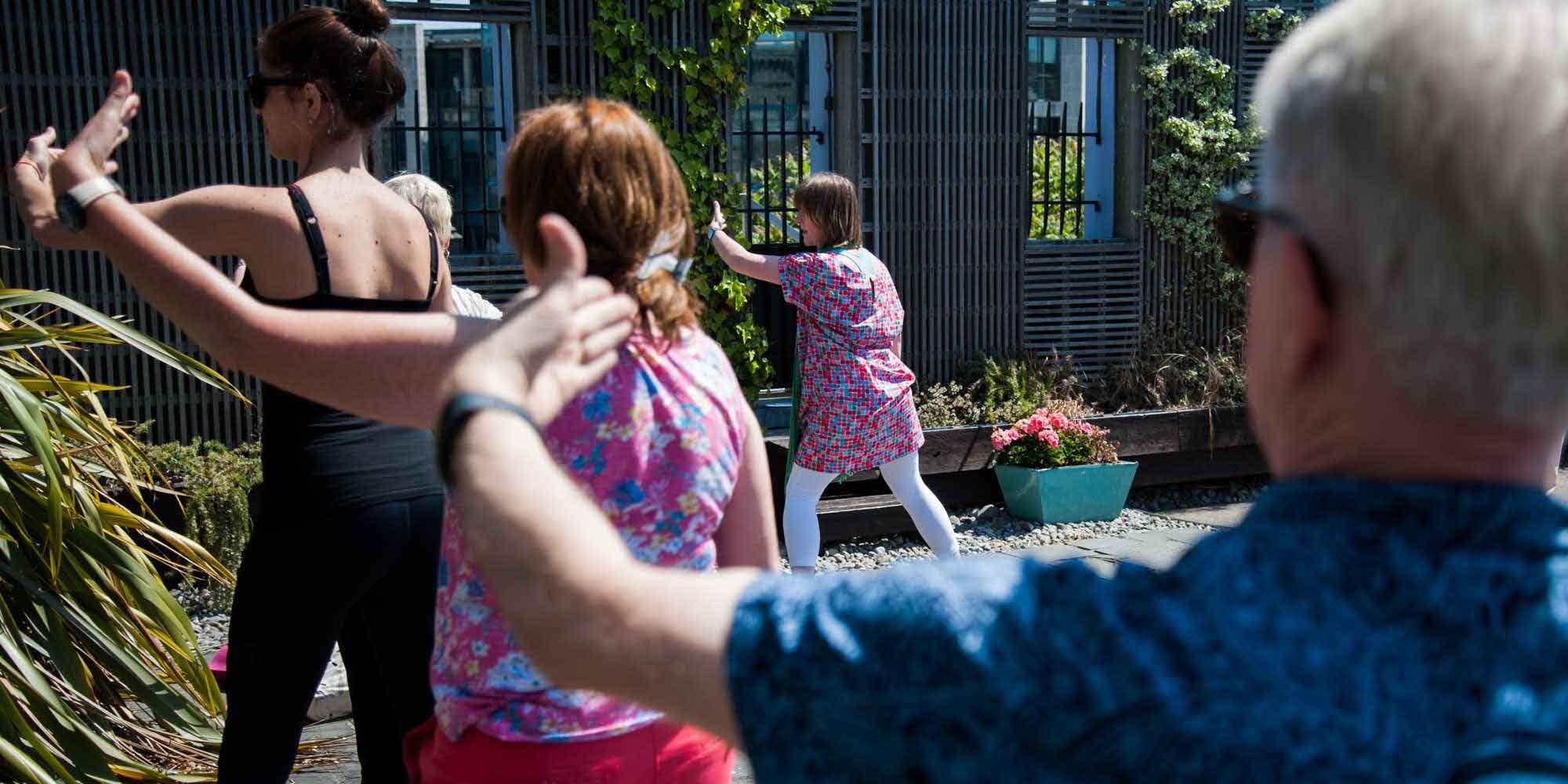 Qigong at Chester Beatty