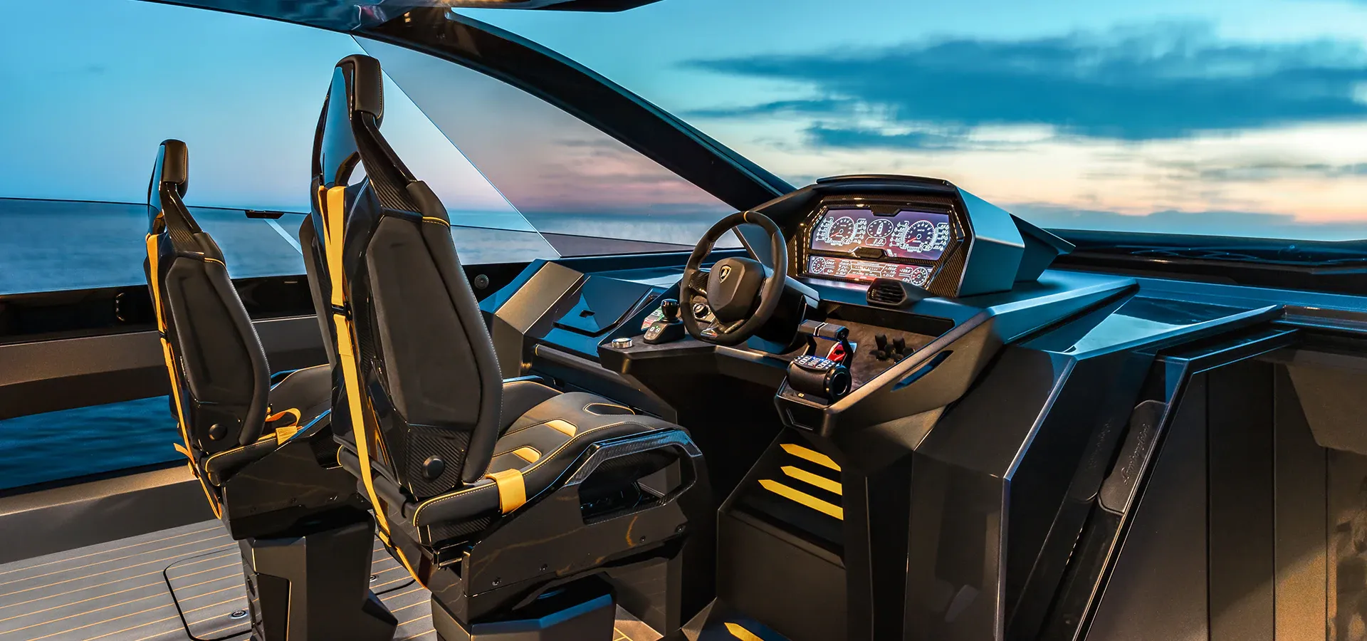 The Tecnomar for Lamborghini 63 yacht