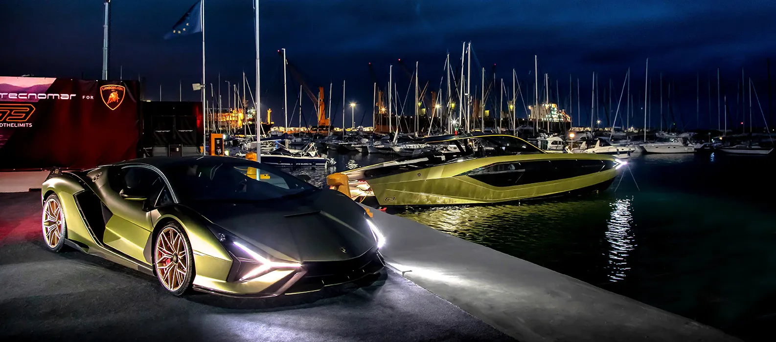 The Tecnomar for Lamborghini 63 yacht