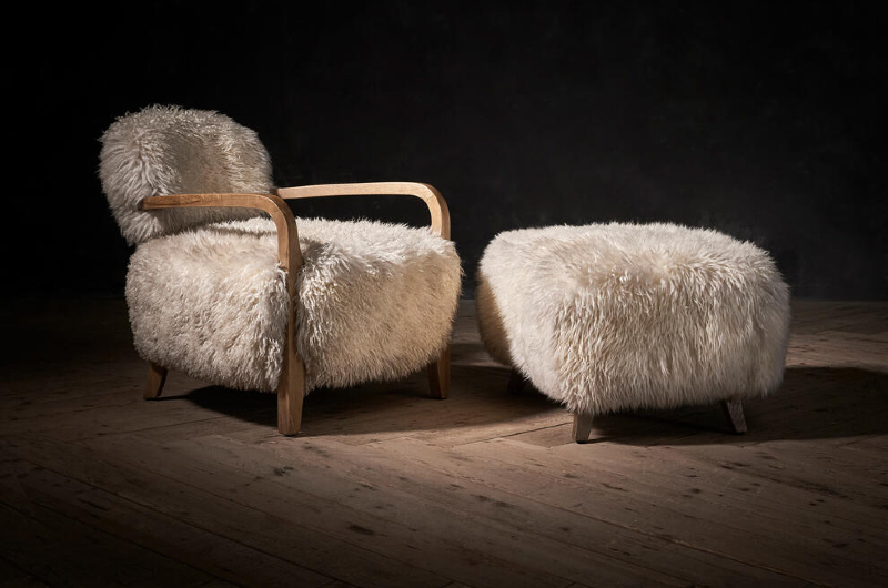 Timothy Oulton Cabana Sheepskin Chair