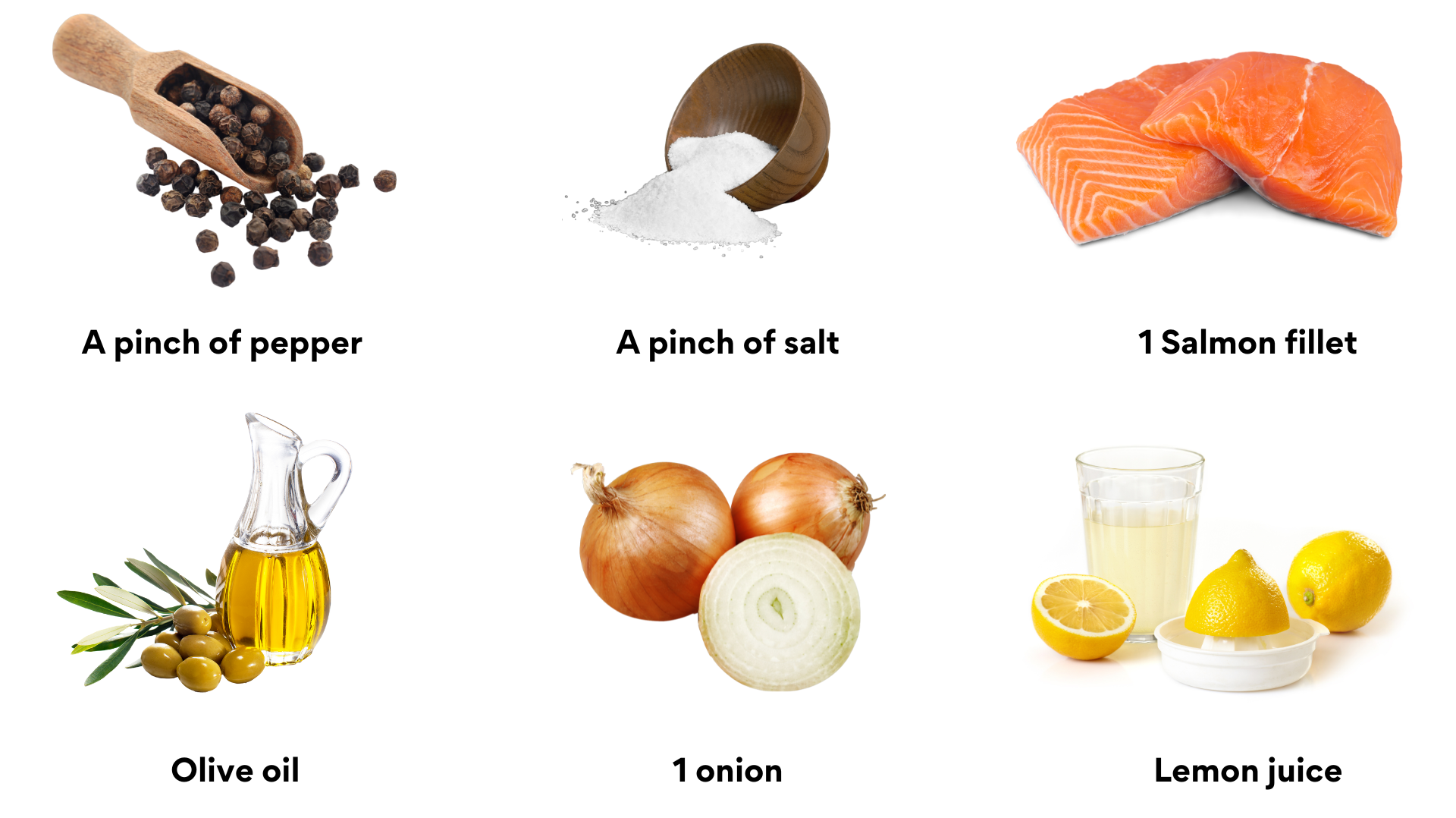 Salmon Tartare Ingredients