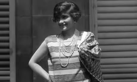 Coco Chanel, who may have inadvertently 'invented' sunbathing. Photograph: Alex Stewart Sasha/Hulton-Deutsch Collection/Corbis