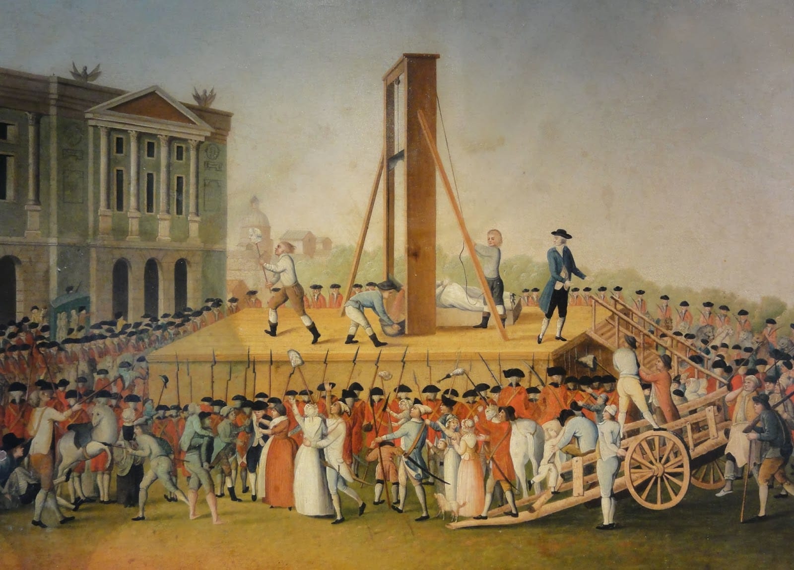  Execution of Marie Antoinette in 1793