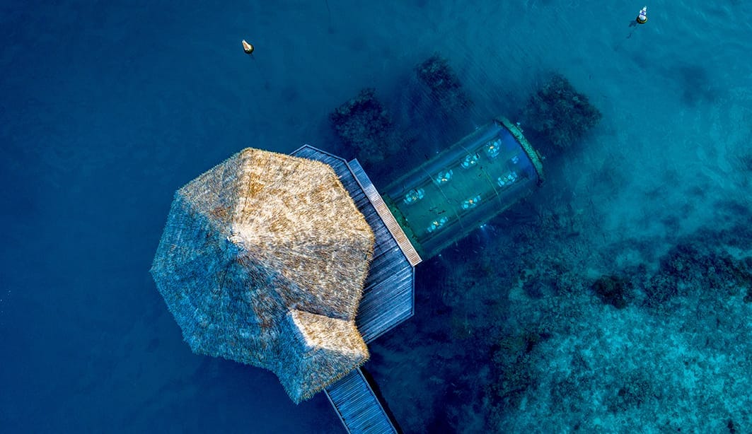 Ithaa Undersea Restaurant in the Maldives