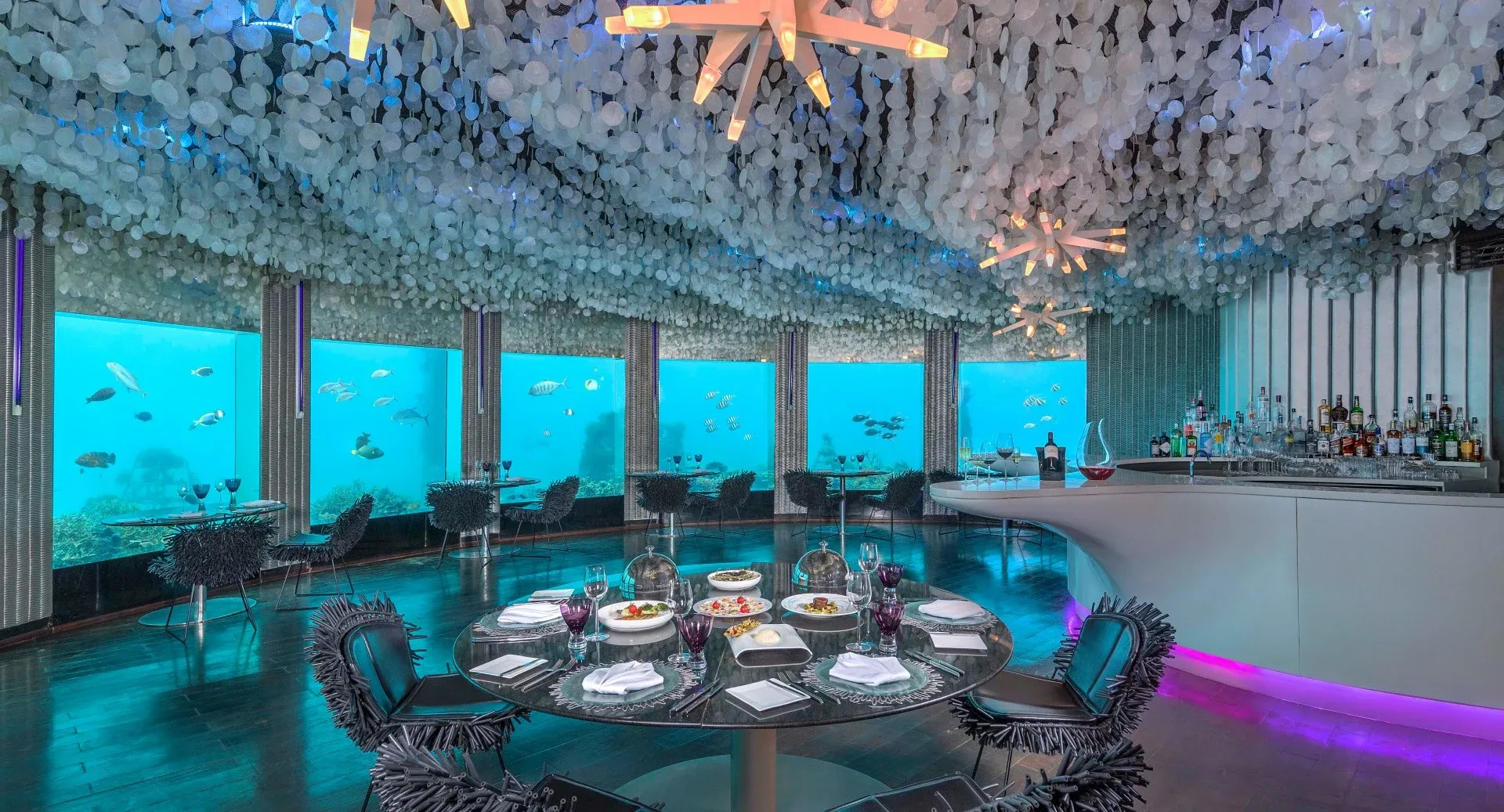 Subsix underwater restaurant