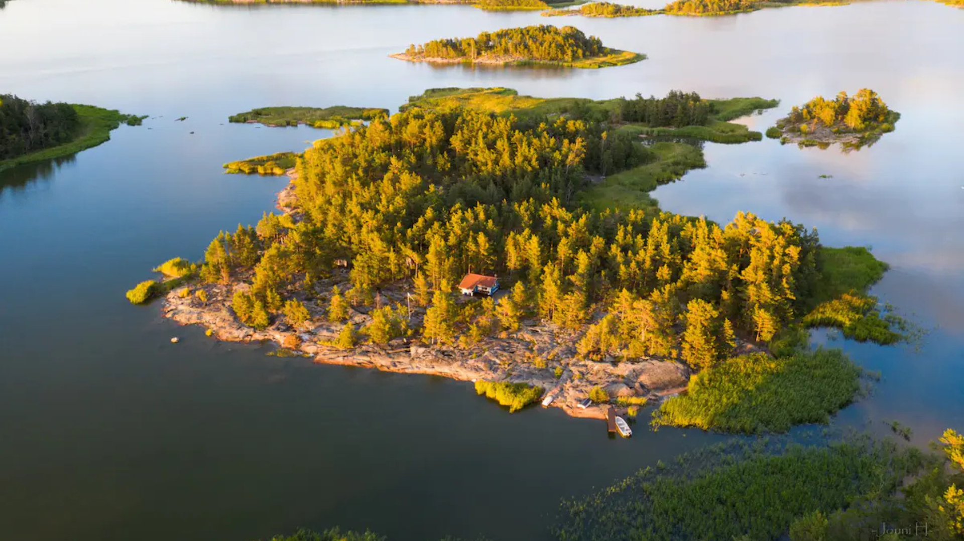 Island in Uusikaupunki, Finland