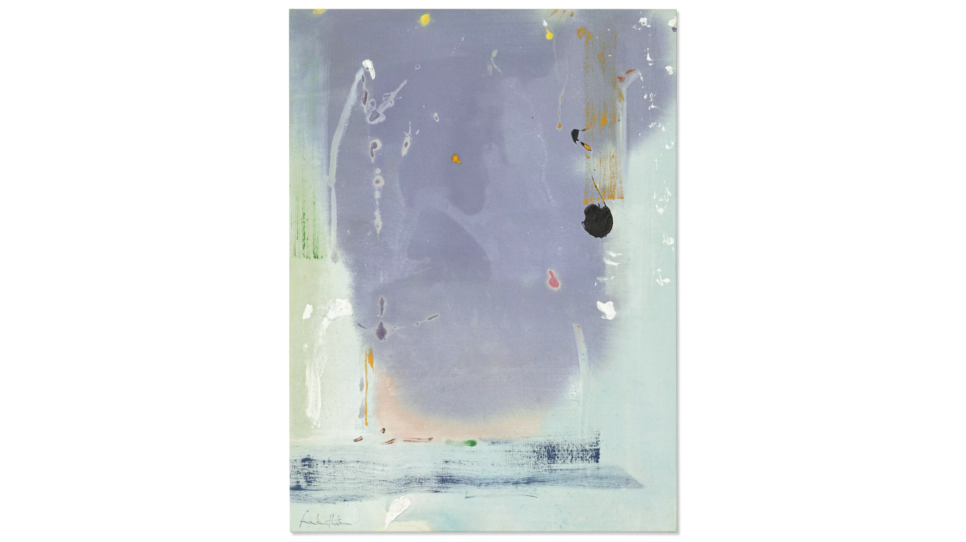 HELEN FRANKENTHALER (1928-2011) Concerto, acrylic on canvas