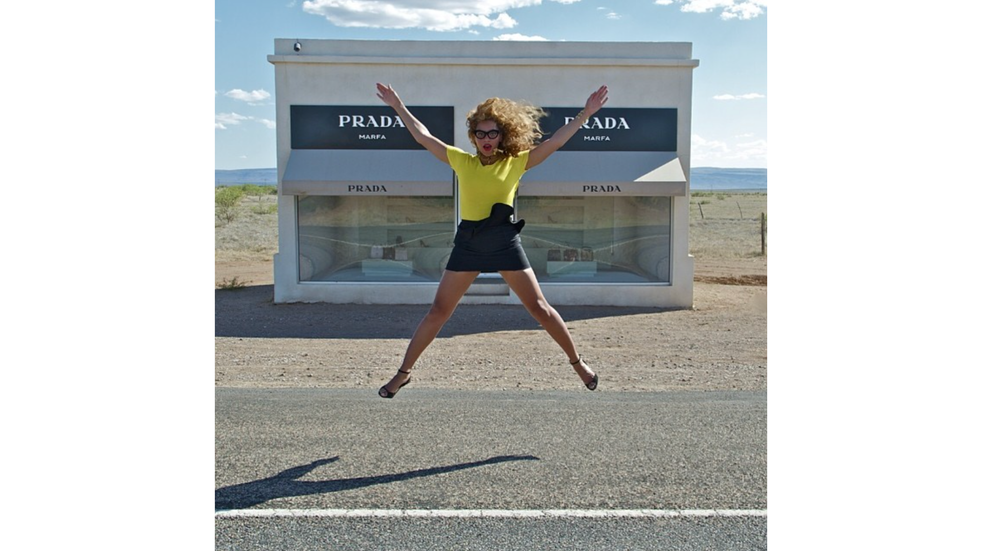 Beyoncé, Prada Marfa