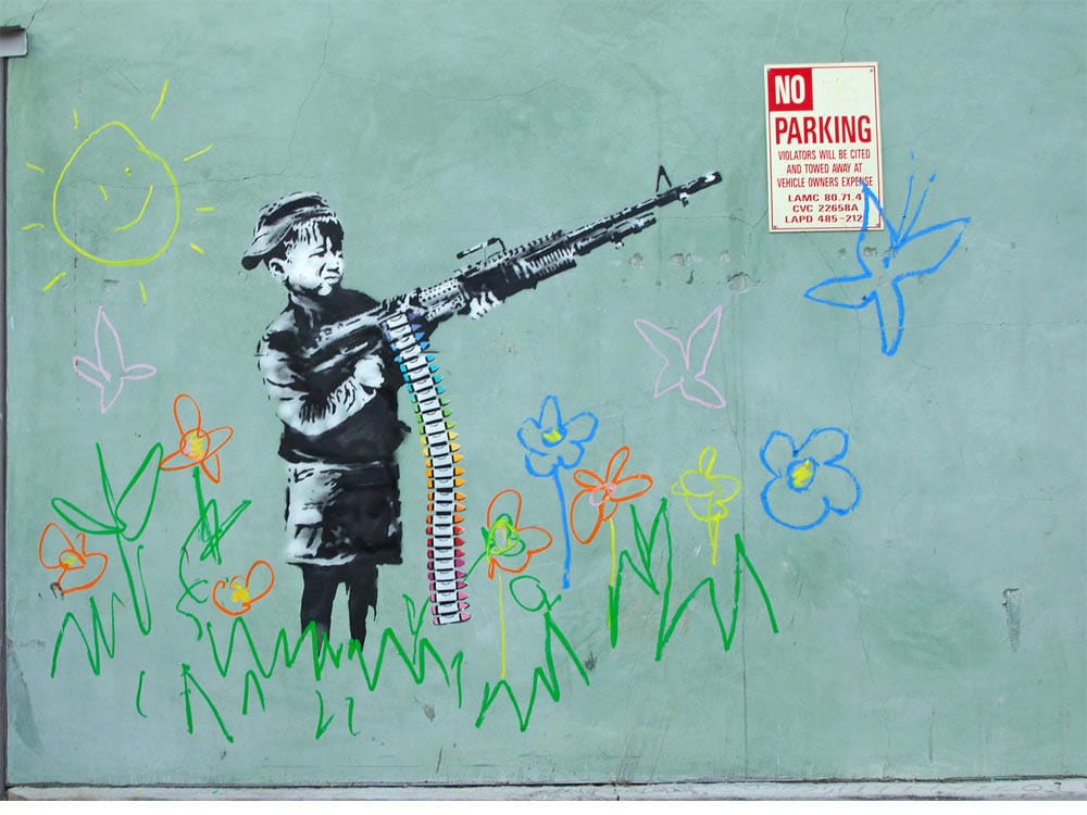 Banksy's Crayon Boy