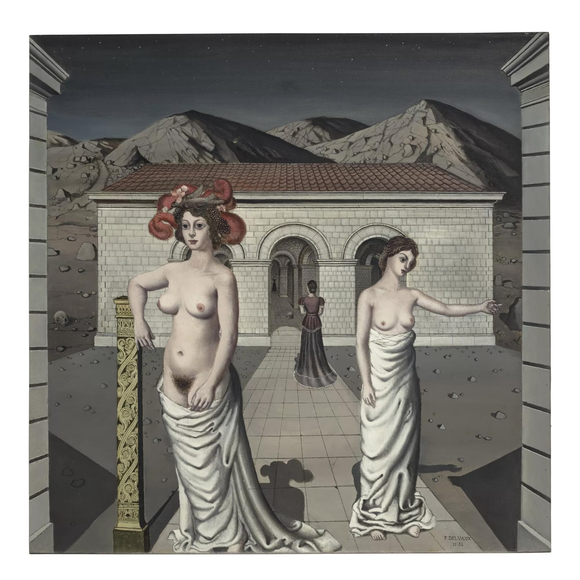 Les belles de nuit, Paul Delvaux