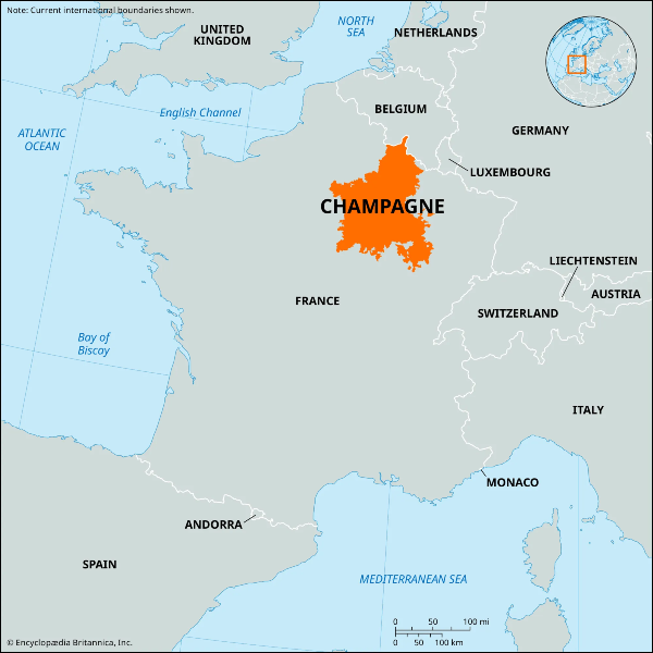 Champagne region, France