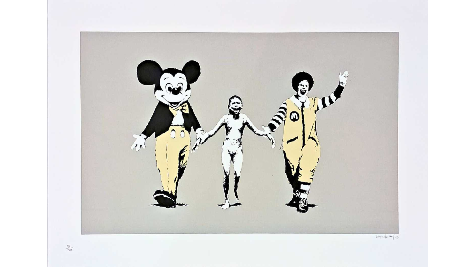 Banksy 'Napalm', 2004 (signed)