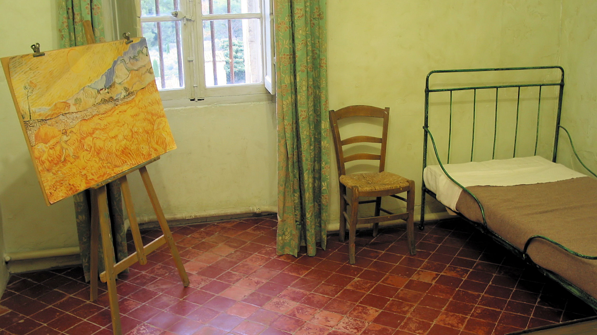 Van Gogh's bedroom in the asylum