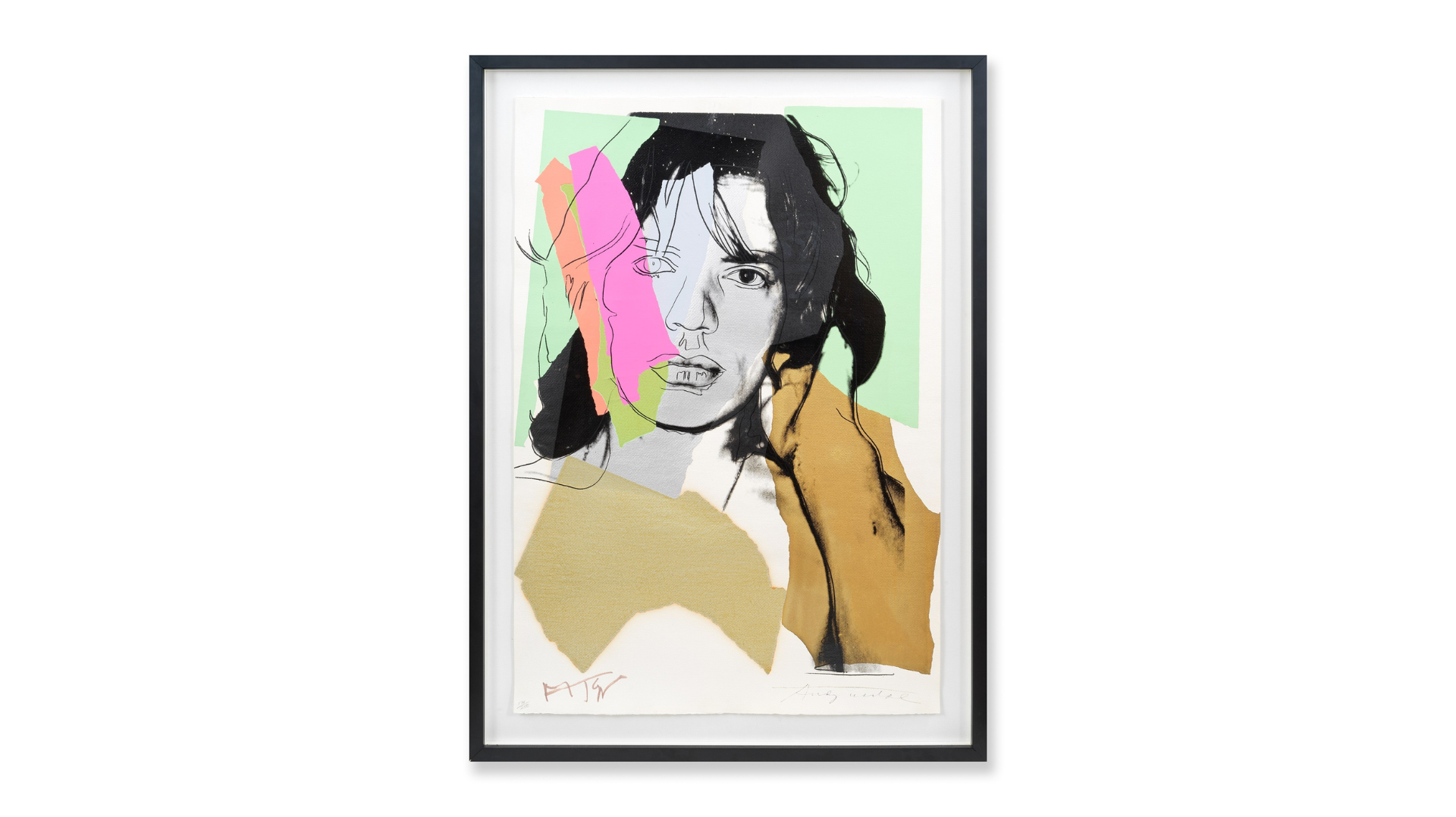 Andy Warhol 'Mick Jagger (F&S II.140)', 1975