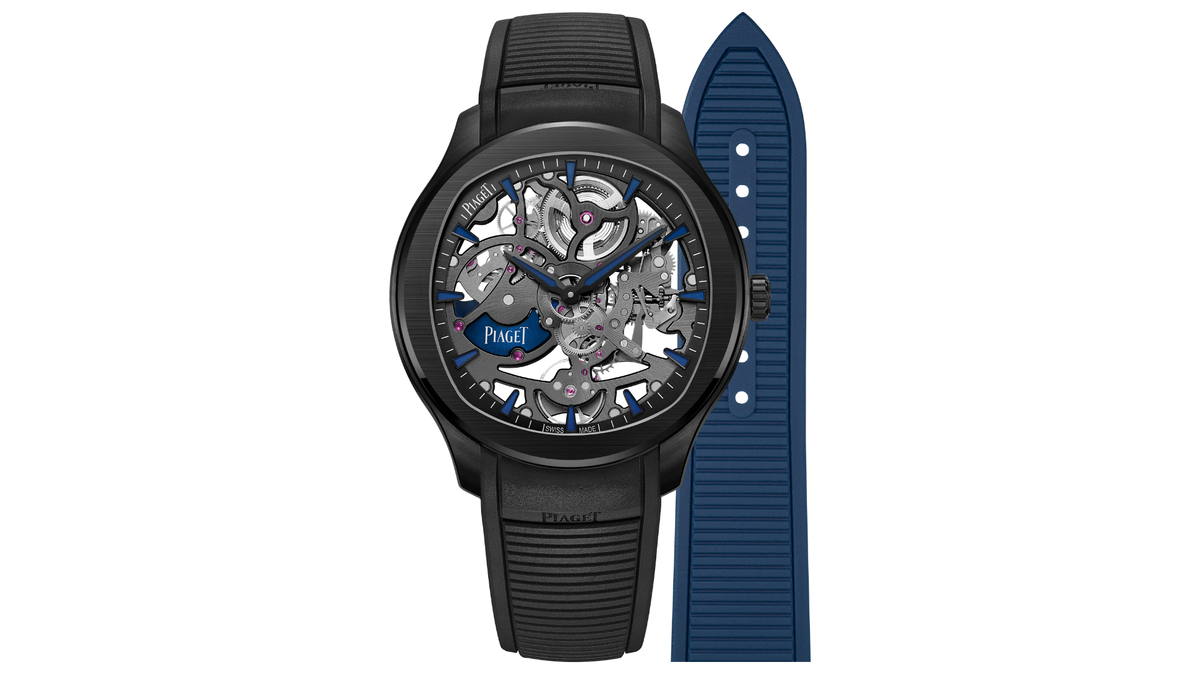 Piaget Introduces Ceramic Into Its Watchmaking With the Piaget Polo Skeleton