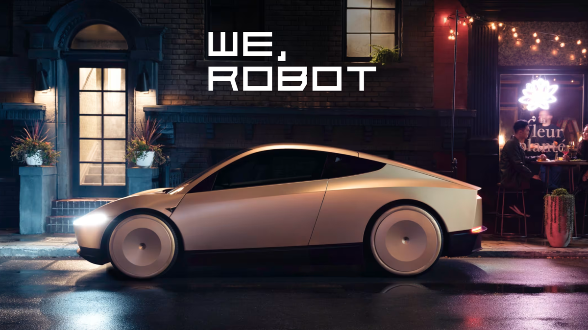 The Future of Transport Is Here, Tesla Unveils First Robotaxi "Cybercab"