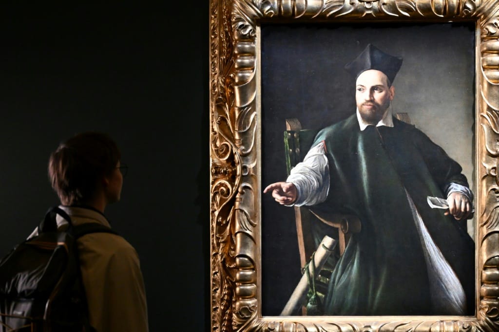 Rare Caravaggio shown to public for first time in Rome exhibition