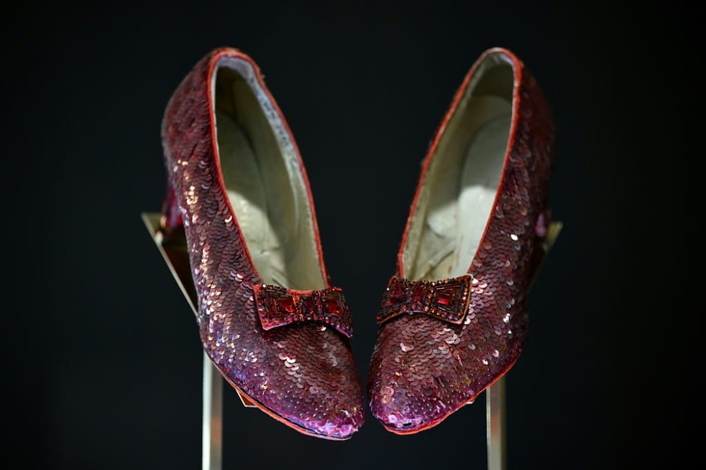 Way up high: Dorothy's ruby slippers fetch record $32.5 mn