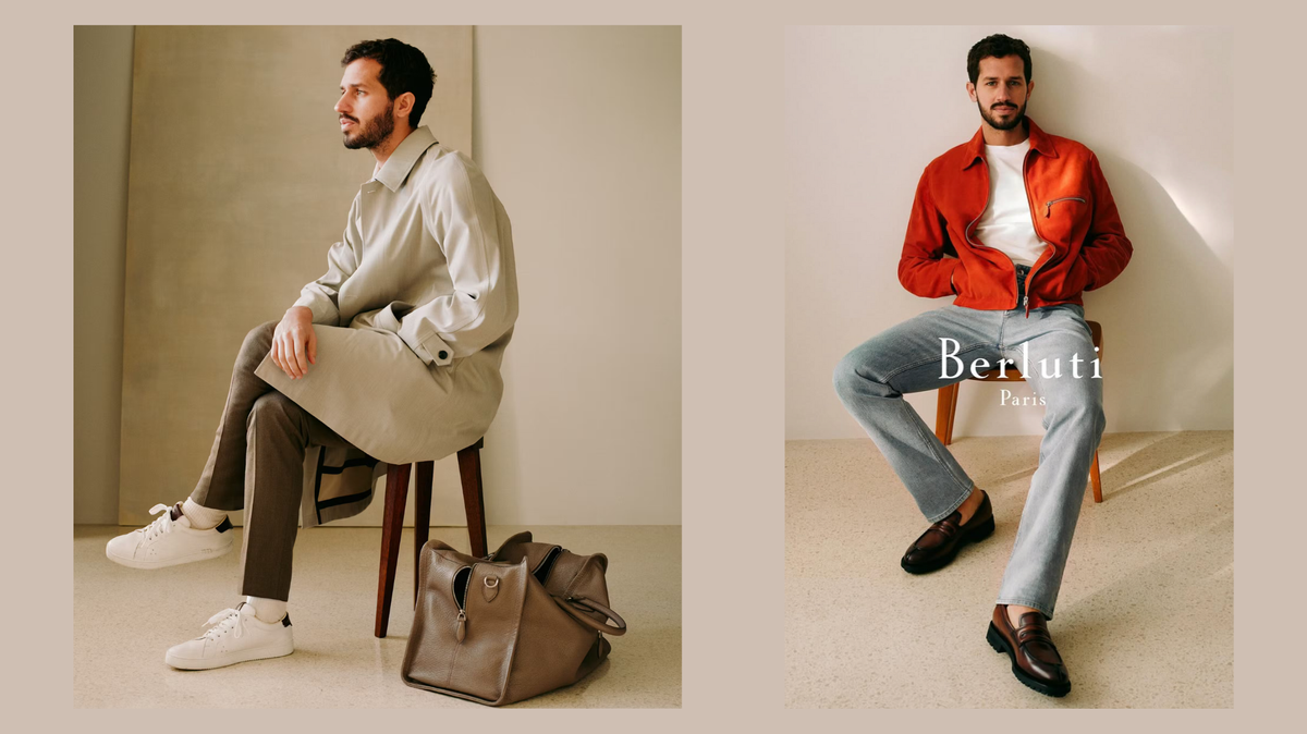 Victor Belmondo Partners with Berluti for 2025