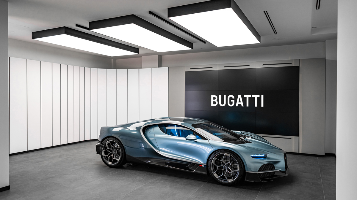 The Largest Bugatti Showroom Worldwide is Now Open in Baku