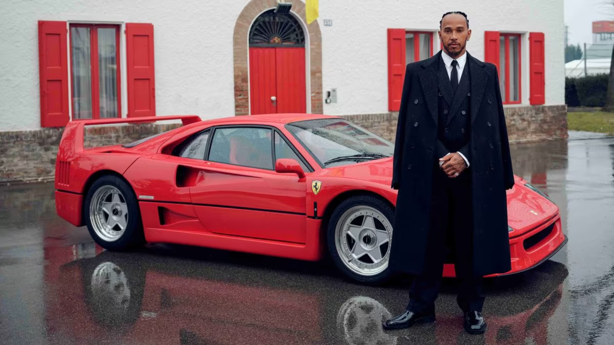 Lewis Hamilton’s First Day as a Ferrari Driver