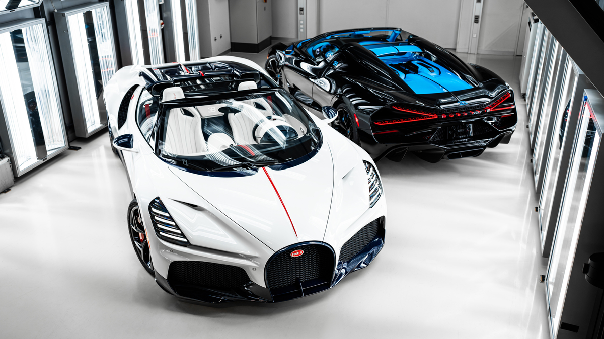 The First W16 Mistral Leaves the Bugatti Atelier