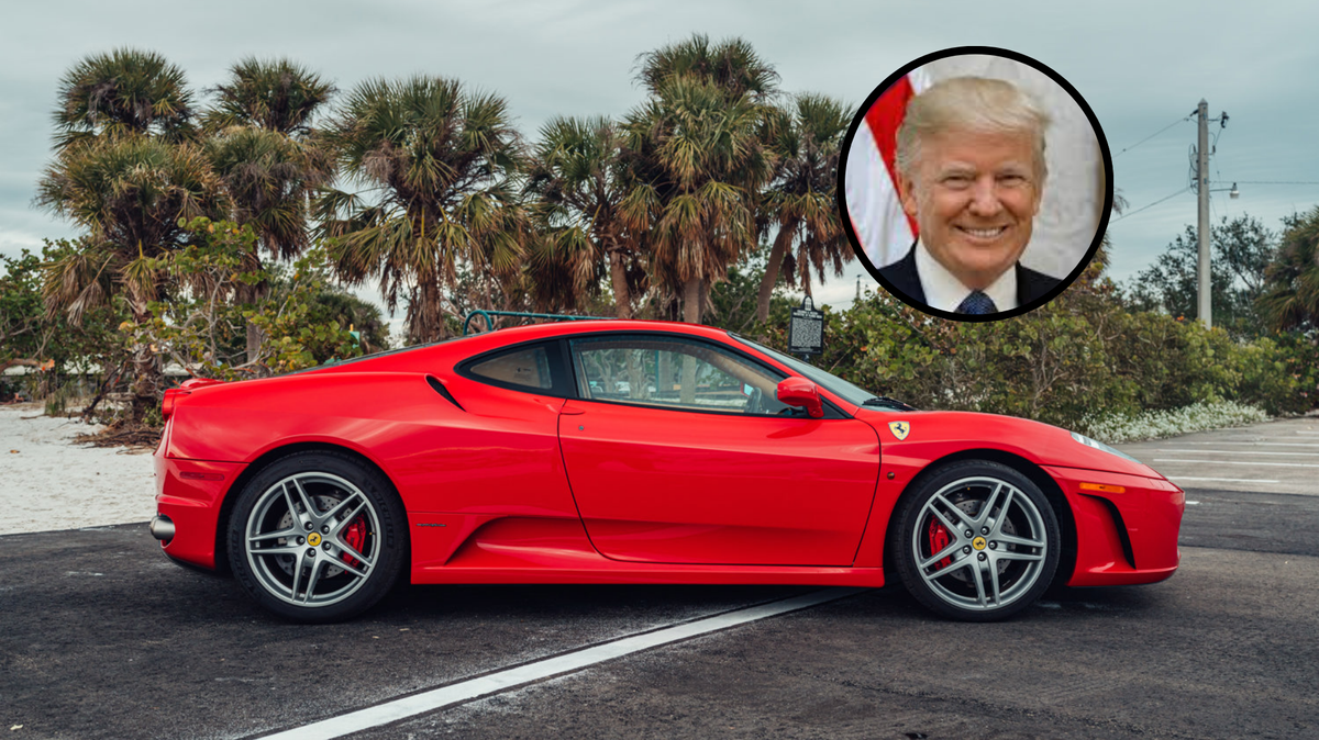 A Ferrari F430 Once Owned by Donald Trump Heads to Auction