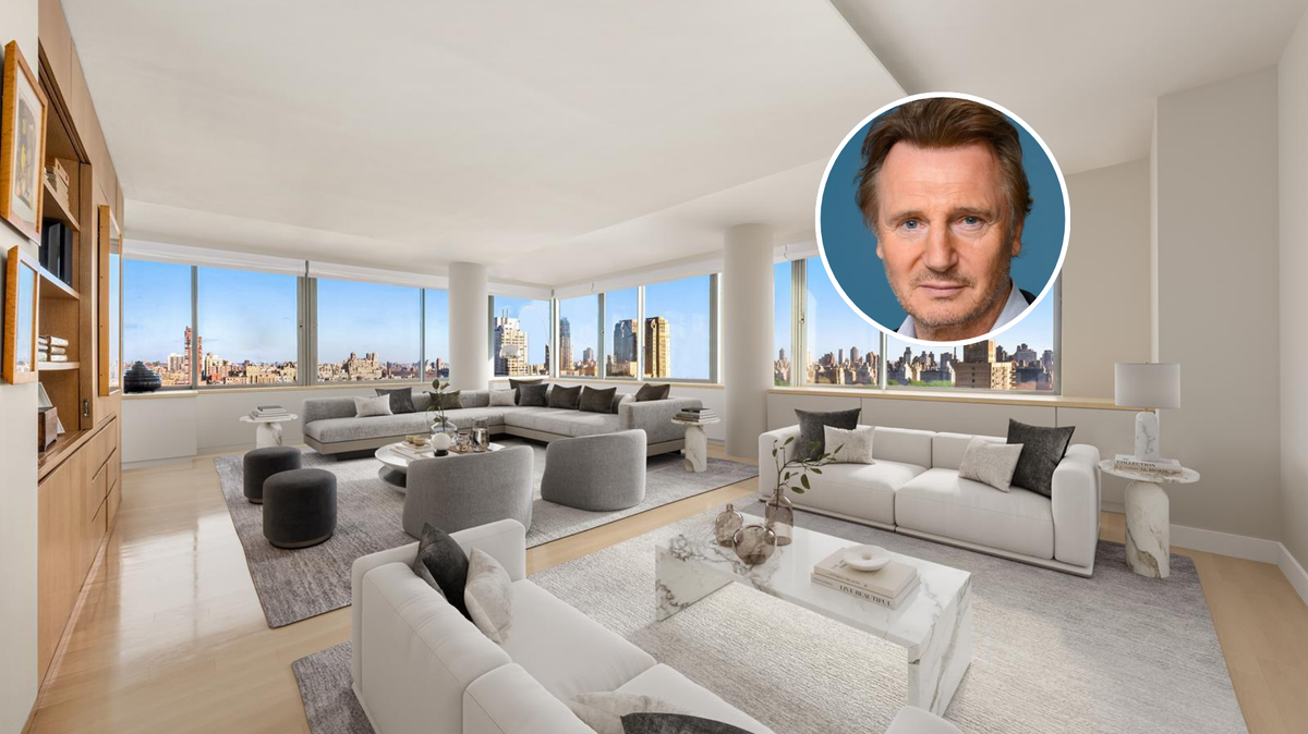 Liam Neeson’s Manhattan Apartment is For Sale for $10.75M