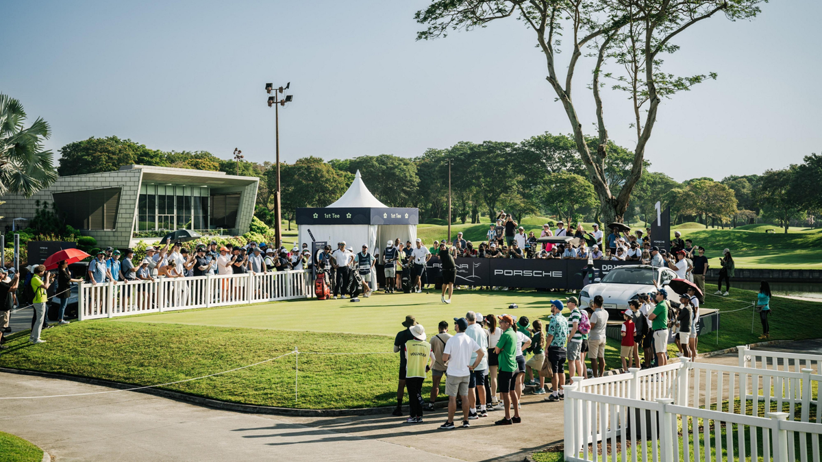 The Porsche Singapore Classic Unites Elite Golfers and Legendary Sports Cars