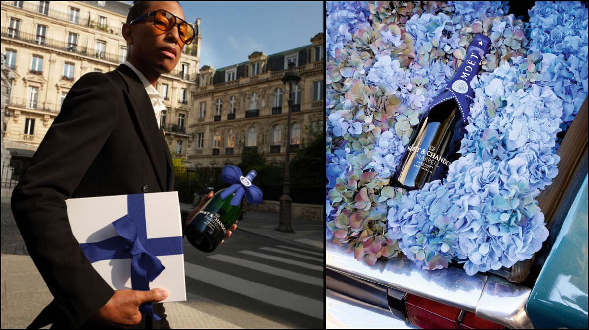 Moët & Chandon Reimagines Celebrations with Pharrell Williams