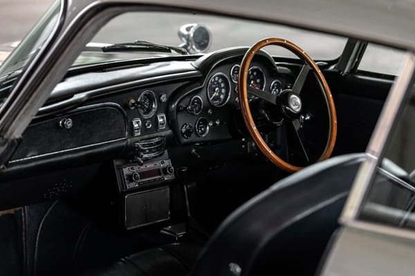 Aston Martin DB5 Interior