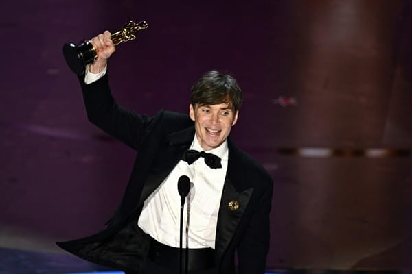 Irish actor Cillian Murphy won the Oscar for best actor for 'Oppenheimer' this year