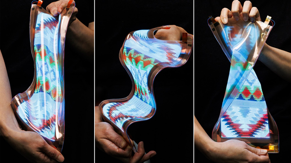 World‘s First Stretchable Display