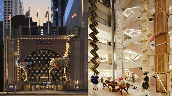 Louis Vuitton 6 East 57th Street in New York City