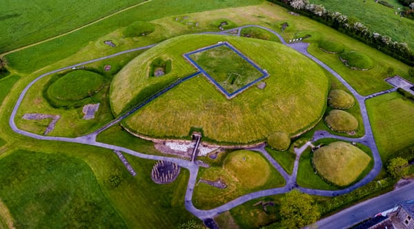 Knowth Aerial View