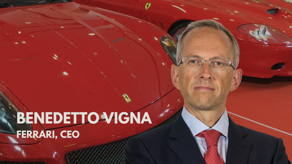 Benedetto Vigna, Ferrari CEO