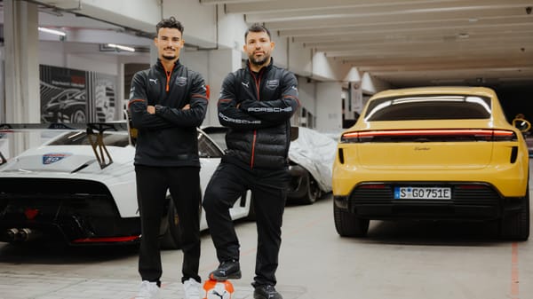 From Footballer to Porsche Racer, Sergio Agüero Joins the Track