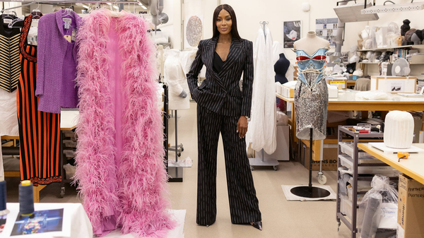 Naomi Campbell is at the V&A, photograph, by Marco Bahler, 2023, London, England