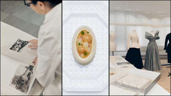 Haute Cuisine Meets Haute Couture at the New Café Dior by Anne-Sophie Pic